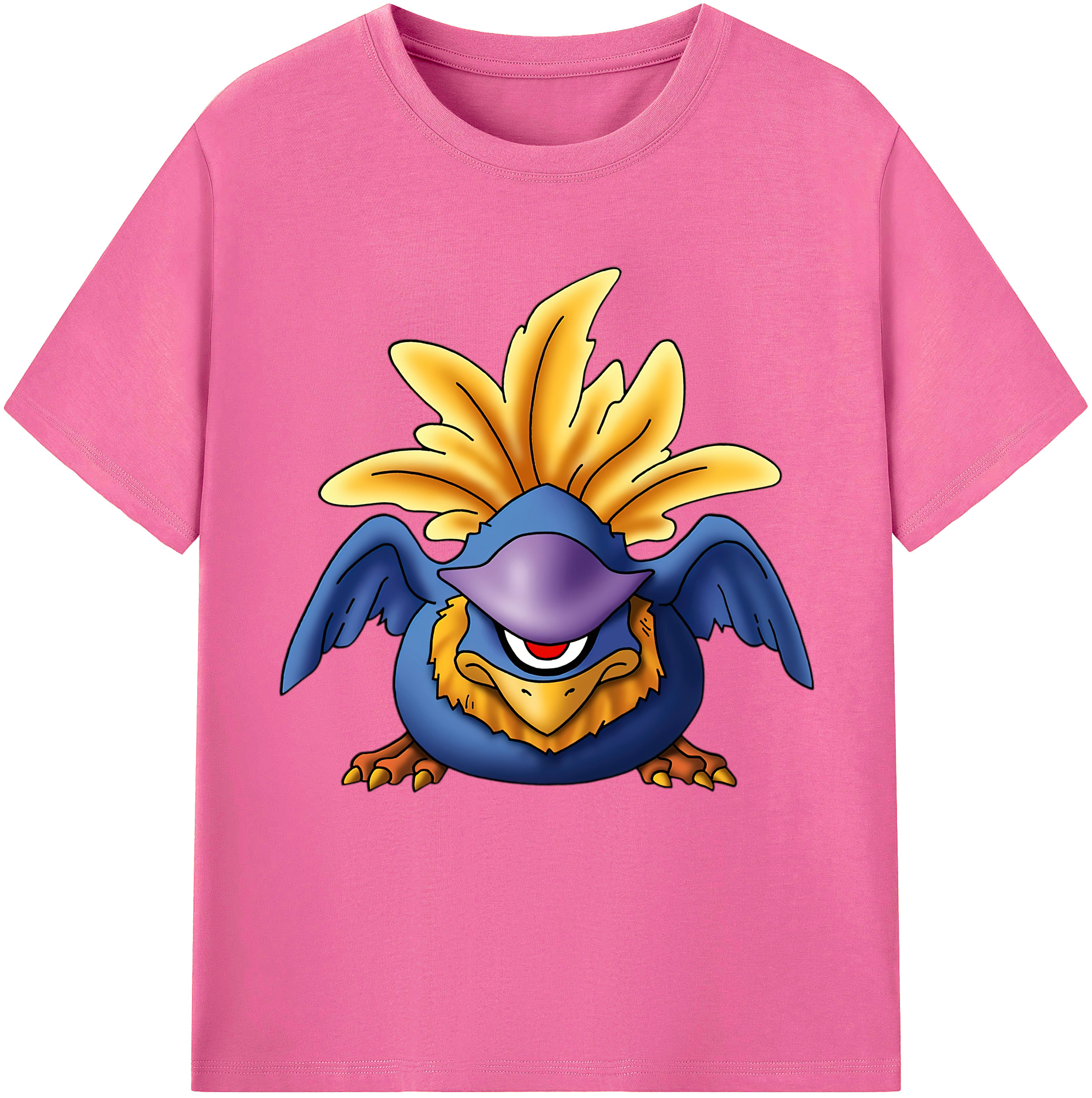 （画像用） ドラゴンクエスト Doragon Kuesuto Dragon Quest レディースカジュアルプリントTシャツ（綿100％）